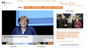 Angela Merkel Videoblog